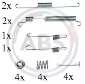 Комплектующие, тормозная колодка A.B.S. 0822Q