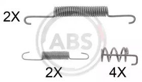 Комплектующие, тормозная колодка A.B.S. 0832Q