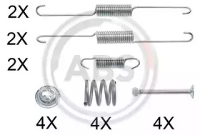Комплектующие, тормозная колодка A.B.S. 0879Q