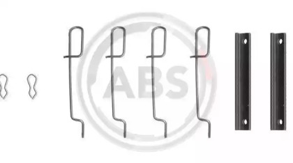 Комплектующие, колодки дискового тормоза A.B.S. 0992Q