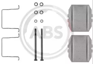 Комплектующие, колодки дискового тормоза A.B.S. 1053Q