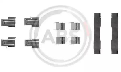 Комплектующие, колодки дискового тормоза A.B.S. 1071Q