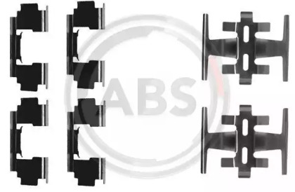 Комплектующие, колодки дискового тормоза A.B.S. 1088Q