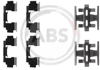 Комплектующие, колодки дискового тормоза A.B.S. 1090Q