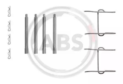 Комплектующие, колодки дискового тормоза A.B.S. 1149Q