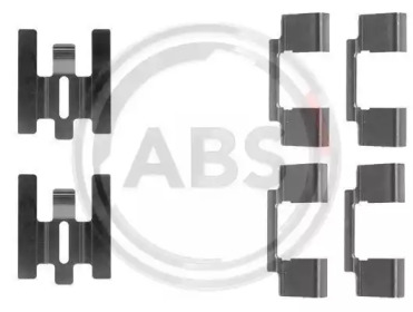 Комплектующие, колодки дискового тормоза A.B.S. 1160Q