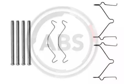 Комплектующие, колодки дискового тормоза A.B.S. 1209Q