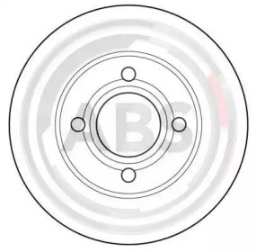 Тормозной диск A.B.S. 15746