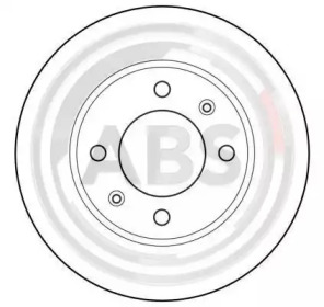 Тормозной диск A.B.S. 15881