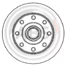 Тормозной диск A.B.S. 16380