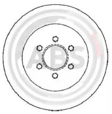 Тормозной диск A.B.S. 16721