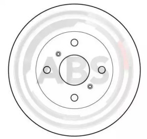 Тормозной диск A.B.S. 17019