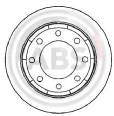 Тормозной диск A.B.S. 17291