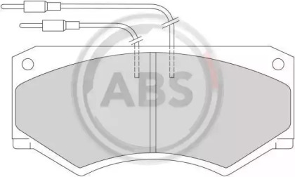 Комплект тормозных колодок A.B.S. 36590/1