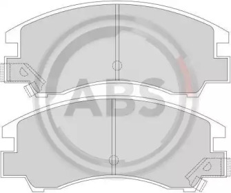 Комплект тормозных колодок A.B.S. 36611/1