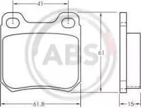 Комплект тормозных колодок A.B.S. 36624