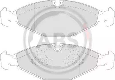 Комплект тормозных колодок A.B.S. 36812