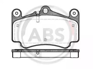 Комплект тормозных колодок A.B.S. 37147