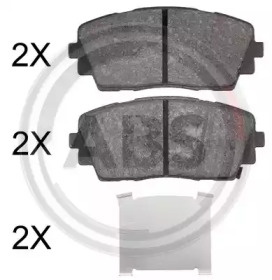 Комплект тормозных колодок A.B.S. 37910