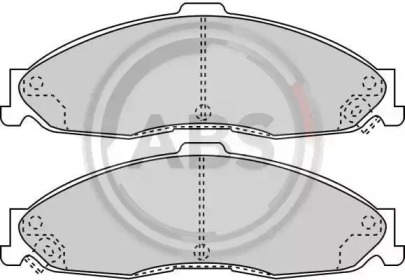 Комплект тормозных колодок A.B.S. 38749