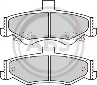 Комплект тормозных колодок A.B.S. 38750