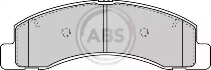 Комплект тормозных колодок A.B.S. 38756