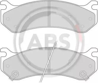 Комплект тормозных колодок A.B.S. 38785