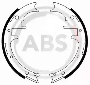 Комлект тормозных накладок A.B.S. 40581