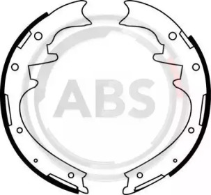 Комлект тормозных накладок A.B.S. 40705