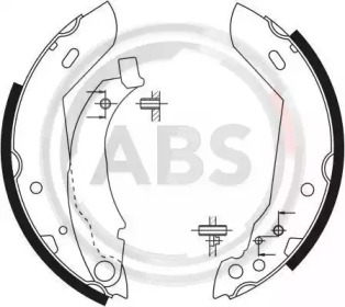 Комлект тормозных накладок A.B.S. 8123