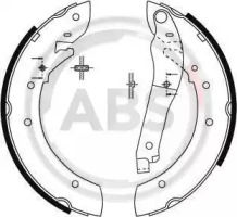 Комлект тормозных накладок A.B.S. 8319
