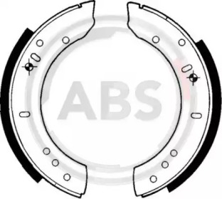 Комлект тормозных накладок A.B.S. 8633