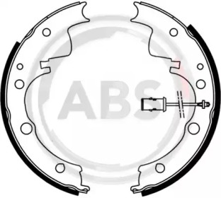 Комлект тормозных накладок A.B.S. 8931