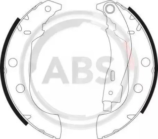 Комлект тормозных накладок A.B.S. 9029