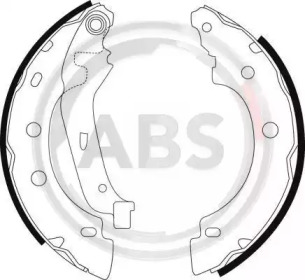 Комлект тормозных накладок A.B.S. 9031