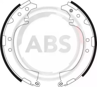 Комлект тормозных накладок A.B.S. 9032