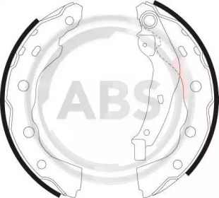 Комлект тормозных накладок A.B.S. 9063