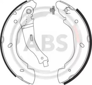 Комлект тормозных накладок A.B.S. 9126