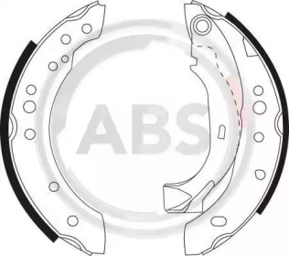 Комлект тормозных накладок A.B.S. 9127