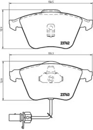 Комплект тормозных колодок A.B.S. P85056