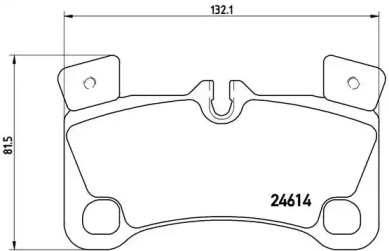 Комплект тормозных колодок A.B.S. P85103