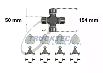 Шарнир TRUCKTEC AUTOMOTIVE 03.34.005