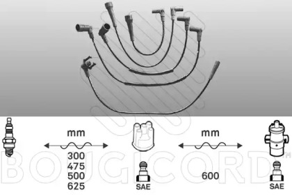 Комплект электропроводки BOUGICORD 1416