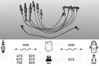 Комплект электропроводки BOUGICORD 2492