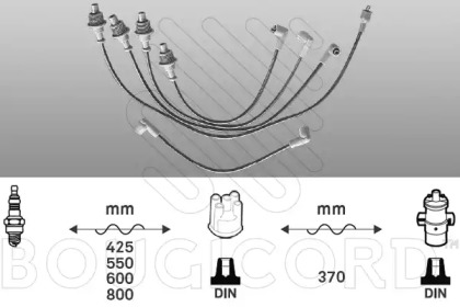 Комплект электропроводки BOUGICORD 3192