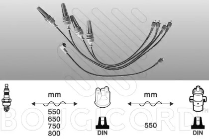 Комплект электропроводки BOUGICORD 3373