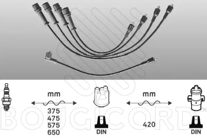 Комплект электропроводки BOUGICORD 3466