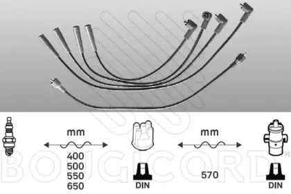 Комплект электропроводки BOUGICORD 4003