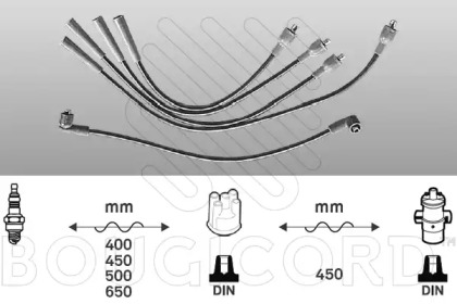 Комплект электропроводки BOUGICORD 4004