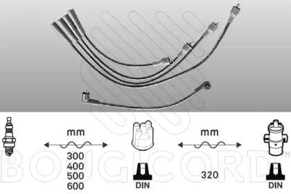Комплект электропроводки BOUGICORD 4009